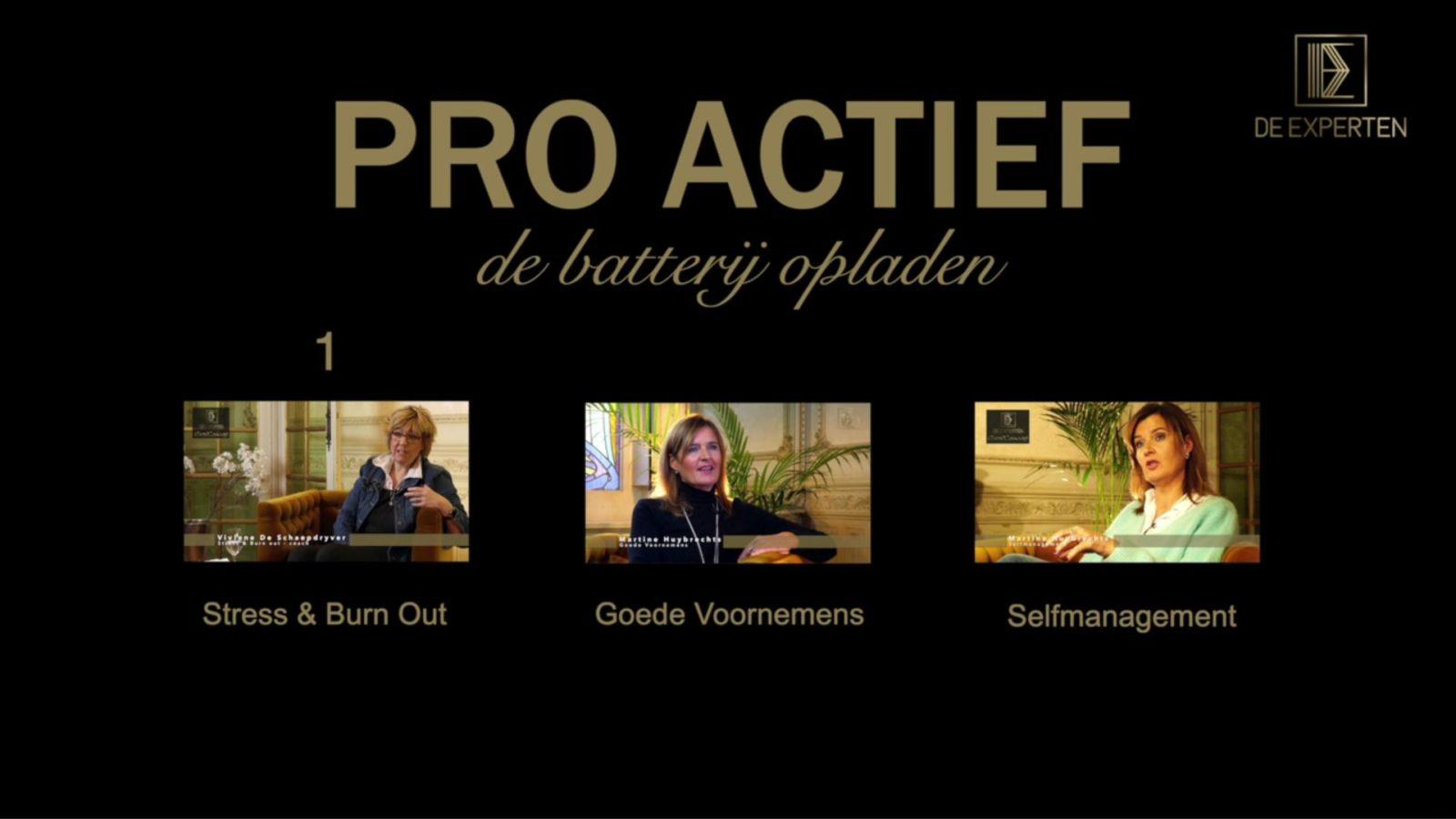 proactief de batterijen opladen