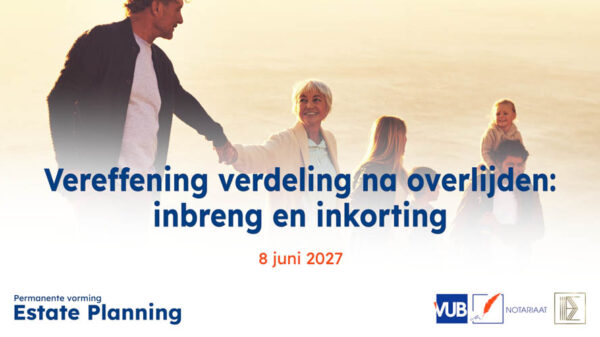 16 PEP Vereffening verdeling na overlijden